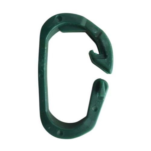 Foto de Broche Oval Verde Mosquetón 1000 Unidades