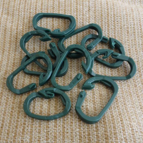 Broche Oval Verde Mosquetón 1000 Unidades Marienberg