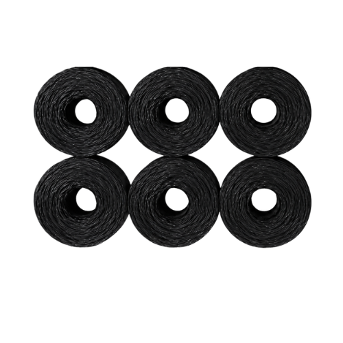 Cordel  Tipo 118 Bobina de  4kg aprox Negro 6 unidades Marienberg
