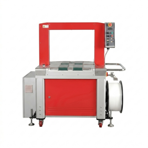 Enzunchadora Full Automatica Zuncho Plástico Mercury de 5 y 6 mm TP-702B3 Arco 550 x 500 mm Marienberg