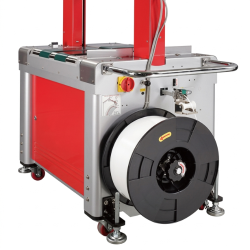 Enzunchadora Full Automatica Zuncho Plástico Mercury de 5 y 6 mm TP-702B3 Arco 550 x 500 mm Marienberg