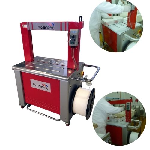 Enzunchadora automática para zuncho de 5 y 6 mm TP-702 Transpack Marienberg