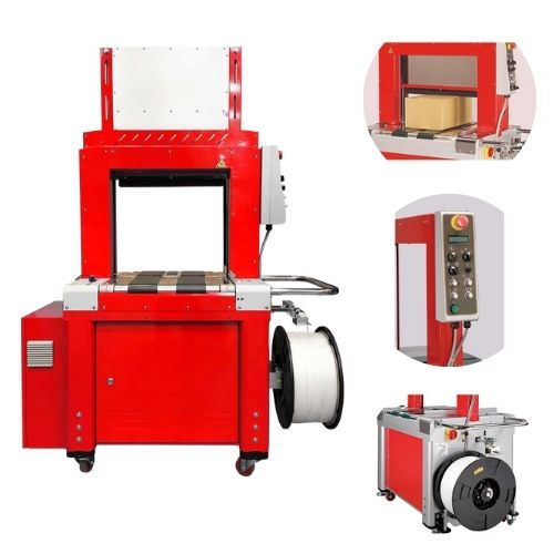 Enzunchadora Mercury full-automática para zuncho plástico de 5 y  6 mm TP-702BP Marienberg