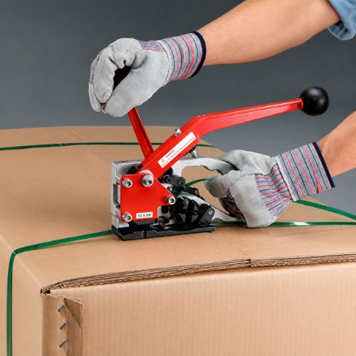 Enzunchadora combinación manual para Zuncho Plástico de 5/8