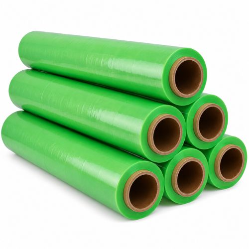 Film Stretch Manual de 1,5kg 500mm x 20 mic 163m Verde 6 unidades Marienberg