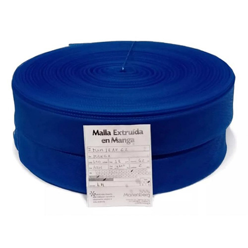 Foto de Malla Manga Tipo 15 de 58x100m  Azul 10 unidades