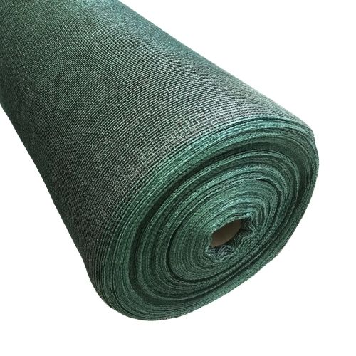 Foto de Malla Raschel Sombra Bicolor 65%  4,20x100m Trama Verde Cadeneta Negro 1 rollo