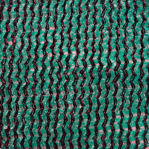 Malla Raschel Sombra Bicolor 80%  4,20x100m Trama Verde Cadeneta Negro 1 rollo Marienberg