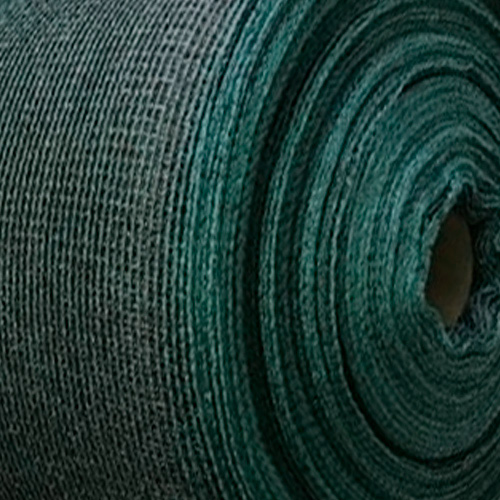 Malla Raschel Sombra Bicolor 90%  4,20x100m Trama Negro Cadeneta Verde 1 rollo Marienberg