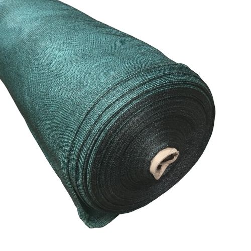 Foto de Malla Raschel Sombra Bicolor 95%  4,25x50m Trama Verde Cadeneta Negro 1 rollo