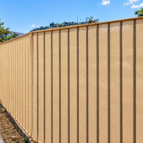 Malla Raschel Sombra Decorativa Premium 2,10x5m Arena 1 rollo TREETOP