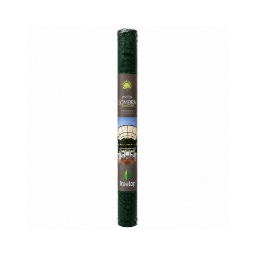 Foto de Malla Raschel Sombra Decorativa Premium 2,10x5m Verde Foresta 1 rollo