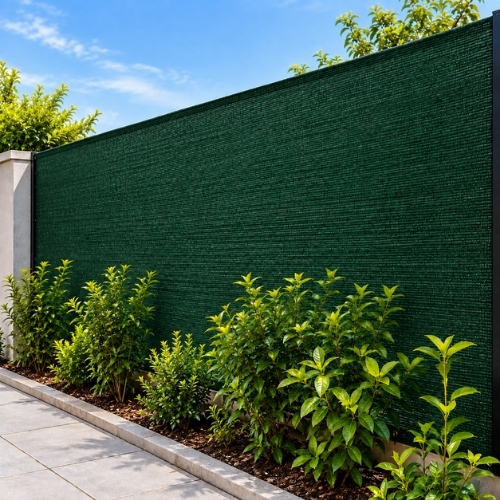 Malla Raschel Sombra Decorativa Premium 2,10x5m Verde Foresta 1 rollo TREETOP