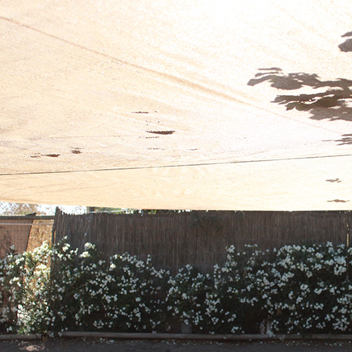 Malla Raschel Sombra Decorativa Premium 4,20x5m Arena 1 rollo TREETOP