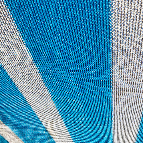 Malla Raschel Sombra Franjeada 80%  2,10x5m Azul/Blanco 1 rollo TREETOP