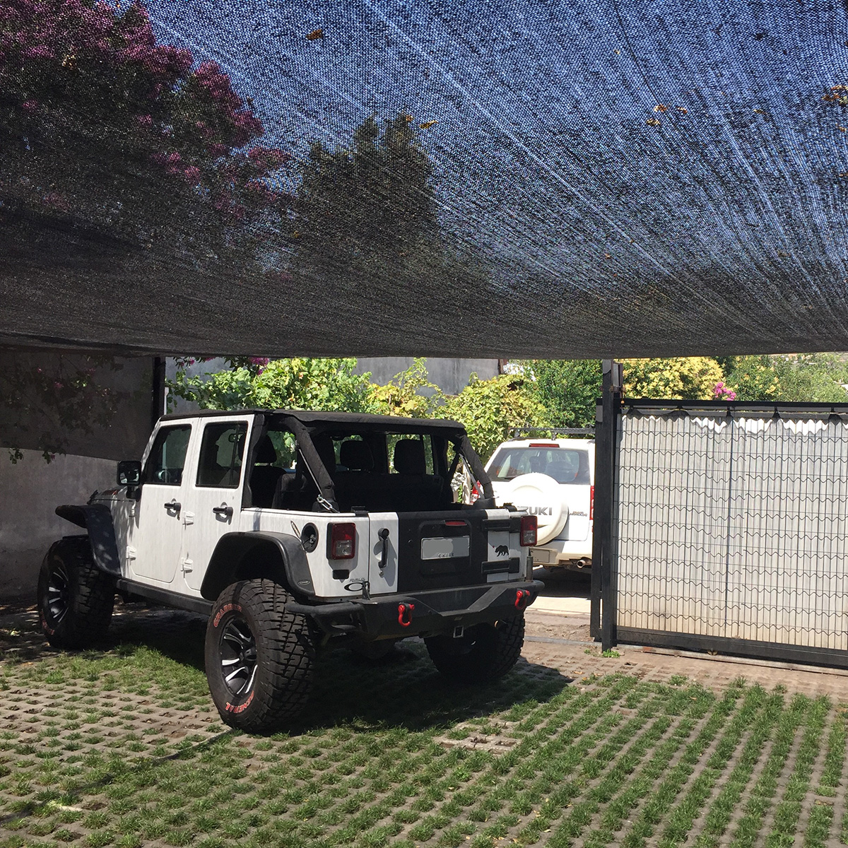 Malla Raschel Sombra Lisa 50%  4,20x50m Negro 1 rollo Marienberg