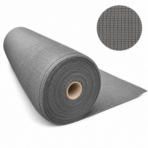 Malla Raschel Sombra Lisa 90%  4,20x50m Gris Plata 1 rollo Marienberg