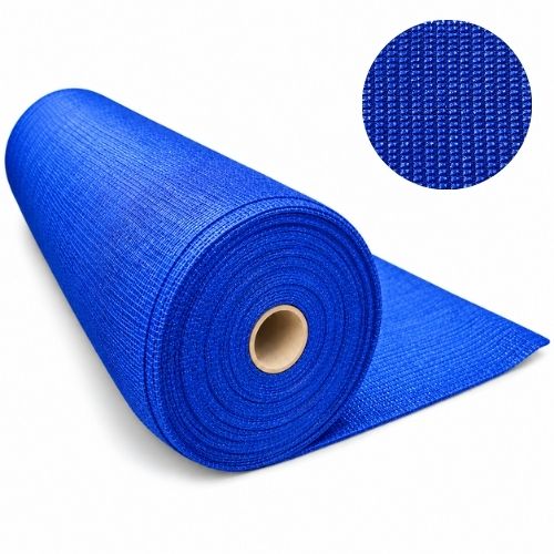 Malla Raschel Sombra Lisa 90%  4,20x100m Azul 1 rollo Marienberg