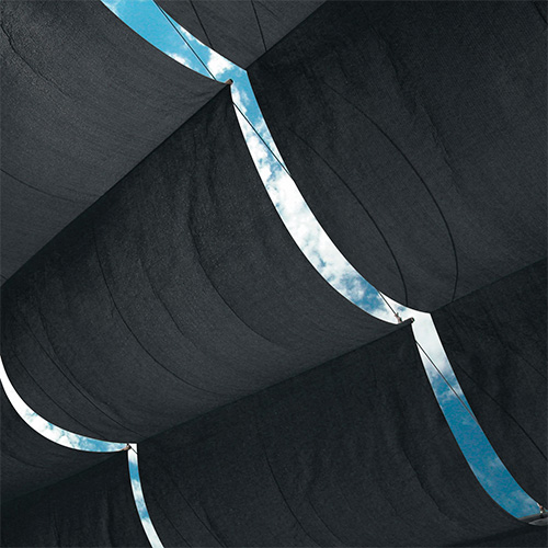 Malla Raschel Sombra Lisa Ferretera 80%  2,10x100m Negro 1 rollo Marienberg