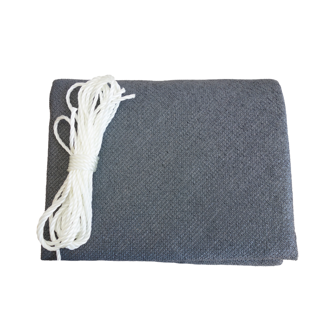 Vela Sombra Triangular 3x3x4,2m  Gris 1 unidad TREETOP